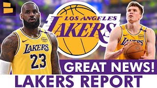 The Los Angeles Lakers Receive A DOUBLE DOSE Of Great News After Win vs Grizzlies [upl. by Quinlan762]