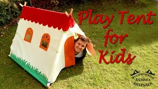 Making a Play Tent for Kids  Ep 019 [upl. by Alysoun]