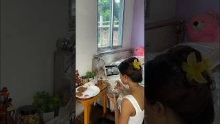 Morning routine💛 youtubeshorts ytshorts morningroutine viral minivlog [upl. by Dnalerb]