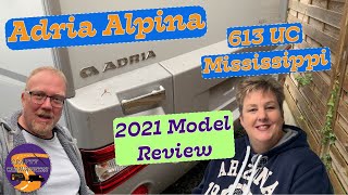 Adria Alpina Mississippi  2021 Model Review [upl. by Lippold]