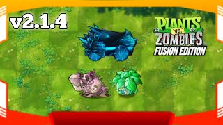 pvz Fusion 214 beta ada king baru [upl. by Nereen]