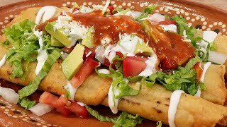 Flautas de papa con queso [upl. by Jasper]