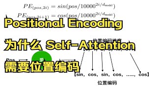 14 Transformer之位置编码Positional Encoding （为什么 SelfAttention 需要位置编码） [upl. by Renrut]