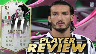 94 SHAPESHIFTERS ICON ZAMBROTTA SBC PLAYER REVIEW  FIFA 23 Ultimate Team [upl. by Teresa]