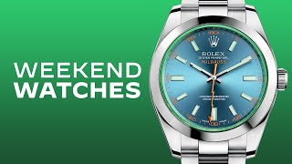 Weekend Watches Returns Rolex Milgauss ZBlue Review And Comparison [upl. by Harias]