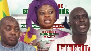 Madame Ndong Porte parole du jour  Séance de Déclaration de soutien des alliés a pastef [upl. by Gillespie]