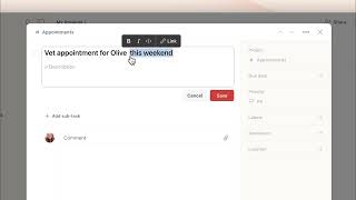 Tutorial Stay on schedule with smart due dates in Todoist [upl. by Cohette]