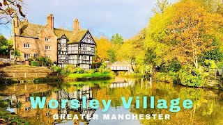 Worsley Village  Worsley  English Village  Salford in Greater Manchester  England  2021 [upl. by Llednor71]