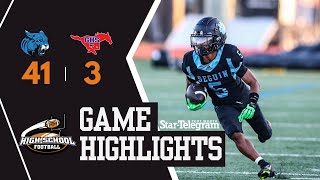 Seguin vs Grapevine Highlights [upl. by Latonia507]