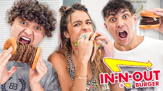 InNOut Burger Challenge w Sommer Ray [upl. by Kat]