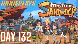 DUVOS IS COMING Prepare The Defenses Lets play My Time at Sandrock Day 132 [upl. by Kliman829]