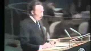 ALGERIE Discours de Boumediene à lONU avril 1974 [upl. by Ellives]