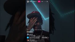 Vonte 1k  Streaming  IG LIVE 9924 vonte1k shorts [upl. by Nottirb]