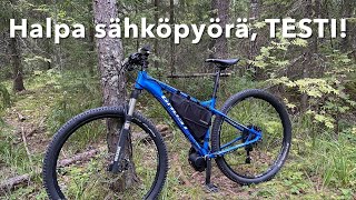 Sähköpyörä muunnossarjan TESTI  TSDZ2B tongsheng 48V 500W [upl. by Mara]