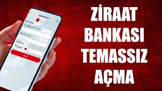 ZİRAAT BANKASI TEMASSIZ AÇMA [upl. by Nylde]