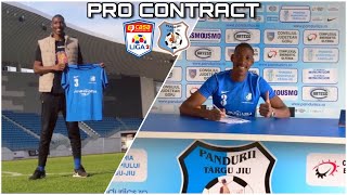 SIGNED A PRO CONTRACT  A Dream Come True [upl. by Longan]