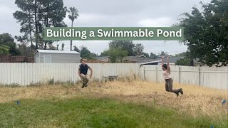 Building a Swimmable Pond with Fish Frequently Asked Questions [upl. by Eeneg]