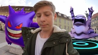 SLEIMOK entwickelt GENGAR amp KNOGGER • Pokemon Go deutsch [upl. by Silver]