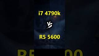 i7 4790k vs Ryzen 5 5600 OC Test in Games [upl. by Odericus]