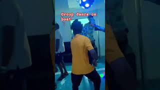 Group dance on boat party club partytime partymusic djremix djviral djsong [upl. by Zennie]