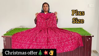 christmas offer 🎄💥plus size 🔥free shipping 🚢whatsapp 9677707605reemasreadymade3459 [upl. by Pinto]