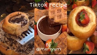 TIKTOK RECIPE BY MXRIYUM PART 3 [upl. by Aymahs]