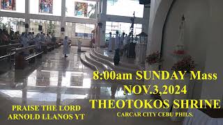 ISUGID KOAS WE GATHERNOV32024800am SUNDAY Mass THEOTOKOS SHRINE CARCAR CITY CEBU PHILS [upl. by Switzer]