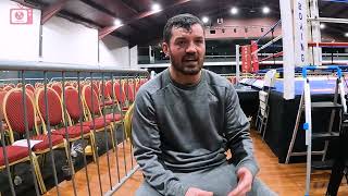 Jay McCarthy after stepping in on 24 hours notice to box Travis Waters as top of the bill [upl. by Janot]