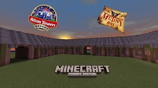 Building Alton Towers Episode 11  Mutiny Bay Courtyard [upl. by Anaerol274]