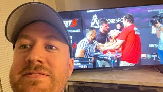 Devon Larratt DOMINATES Evgeny Prudnik  East Vs West 5 was Incredible Armwrestling [upl. by Territus372]