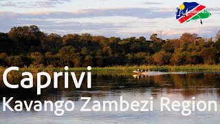 Caprivi Strip Namibia Kavango Zambezi region Namibias green zone [upl. by Llaccm]