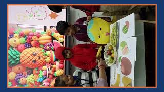 FRUIT DAY ACTIVITY PRE PRIMARY STD  JUNIOR KG ENGLISH MEDIUM [upl. by Alroy]