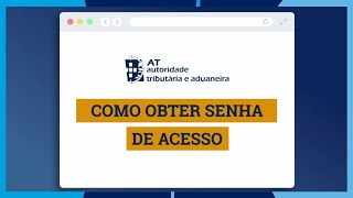 Como obter a senha de acesso ao portal das Finanças [upl. by Pazit]