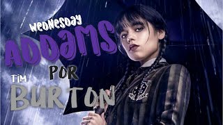 MERLINA ADDAMS La nueva SERIE de TIM BURTON  WEDNESDAY ADDAMS REVIEW [upl. by Ynaffat]