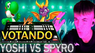 🥚VOTANDO YOSHI VS SPYRO EPICAS BATALLAS DE RAP DEL FRIKISMO🐉Keyblade [upl. by Collette]