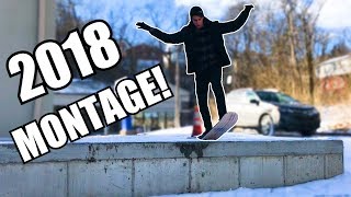 2018 SNOWSKATE MONTAGE [upl. by Anuhsal163]