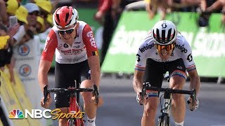 Tour de France 2019 Stage 9 finish  NBC Sports [upl. by Arjan]