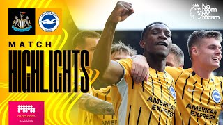 HIGHLIGHTS  Newcastle v Brighton  Premier League [upl. by Kathe]