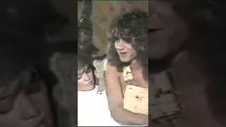 Eddie Van HalenValerie Bertinelli talk about their life shortsvaleriebertinelliedwardvanhalen [upl. by Vtarj]