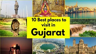 Top 10 places to visit in Gujarat in hindi  Gujarat Tourism  गुजरात में घूमने 10 के प्रमुख स्थान [upl. by Engelbert201]