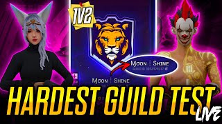 🔴LiveSurprise😍 FREE FIRE LIVE GUILD TEST✨1 V 2💓AG MOON IS LIVE😍freefire shorts short viral [upl. by Assitruc320]