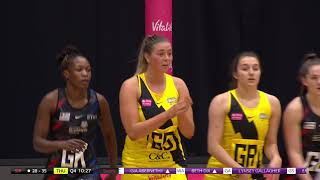 Highlights  Strathclyde Sirens 3653 Manchester Thunder  VNSL 2021 [upl. by Enimsay]