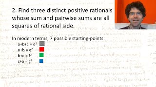 Diophantus part 5 Satisfying higher order conditions [upl. by Trebornhoj34]