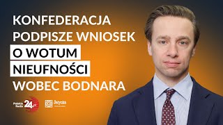 Krzysztof Bosak wydaje mi się że prokuratura działa na zamówienie polityczne [upl. by Dryden908]