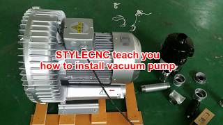 Vacuum pump installation [upl. by Alma]