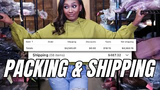 Shopify Shipping  How I Ship Orders for my Online Boutique [upl. by Viens484]