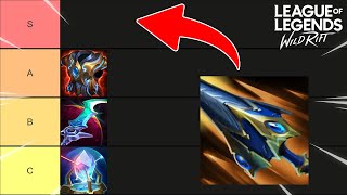 WILD RIFT ITEM TIER LIST Patch 52 Season 14  GOODBYE RUINED ITEM  BRUISERS LOVE THE NEW ITEMS [upl. by Kirwin]