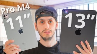 iPad Pro M4 11quot vs 13quot Experiencia de 1 Mes  Review en Español [upl. by Malim349]