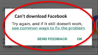 How To Fix Cant download Facebook App On Google Playstore Android amp Ios [upl. by Keating]