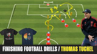 Finishing Football Drills  Thomas Tuchel [upl. by Mettah]